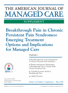 Breakthrough Pain in Chronic Persistent Pain Syndromes: Emerging Treatment Options and Implications