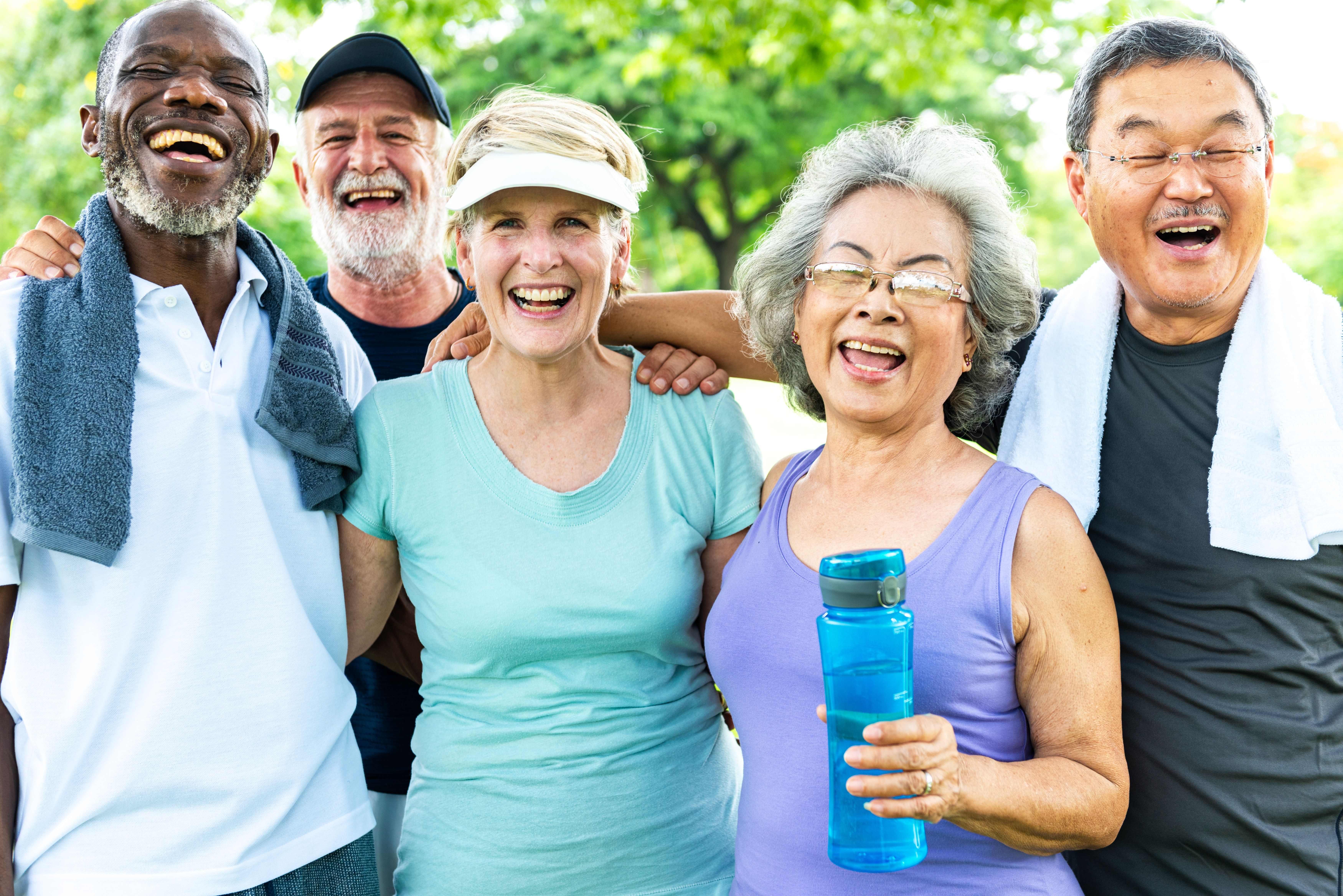 Group of older adults outside together | Image credit: Rawpixel.com – stock.adobe.com
