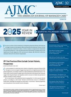 2025 Year in Review: IPF | Image credit: AJMC