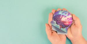 Stress and migraine seizure, alzheimer and epilepsy disorder, brain waves, mental health concept, generative AI used for brain | Image credit: Berit Kessler - stock.adobe.com