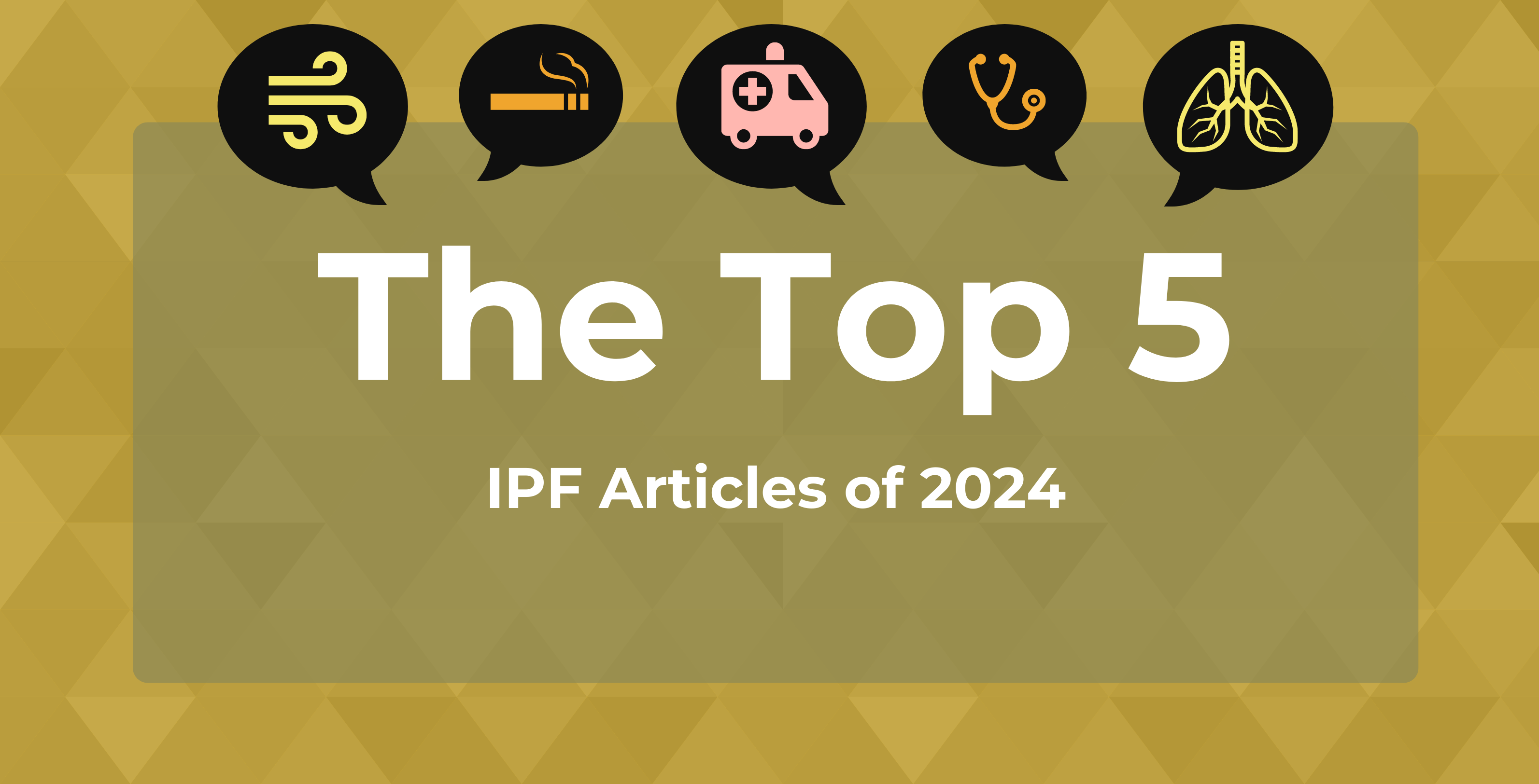 IPF Top 5 of 2024 | Image Credit: Venngage