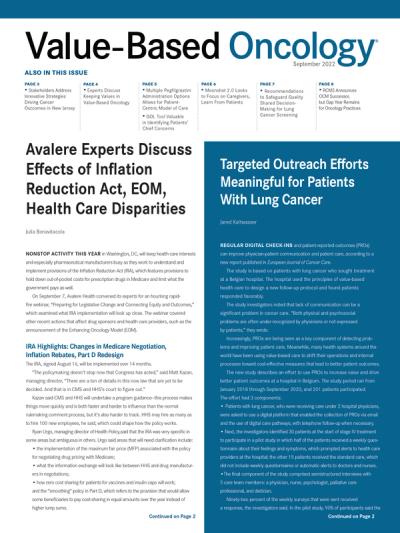 Value-Based Oncology®