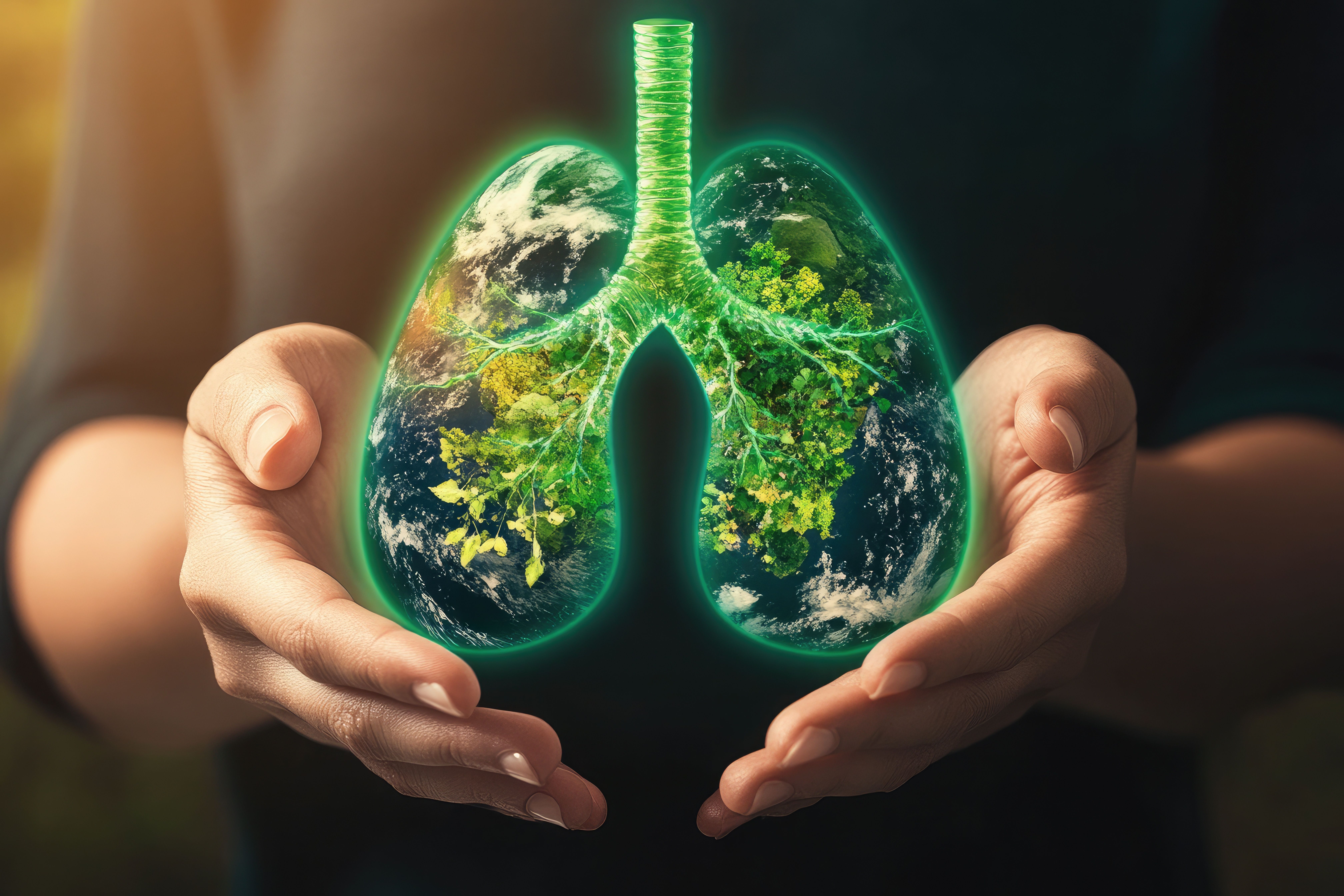 Climate change and respiratory health. | Image Credit: Habibur -  stock.adobe.com 