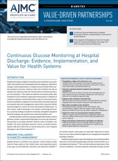 Continuous Glucose Monitoring at Hospital Discharge: Evidence, Implementation, and Value for Health Systems
