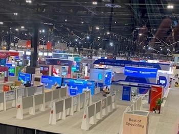 AHA Poster Hall | Image credit: Mary Caffrey for AJMC
