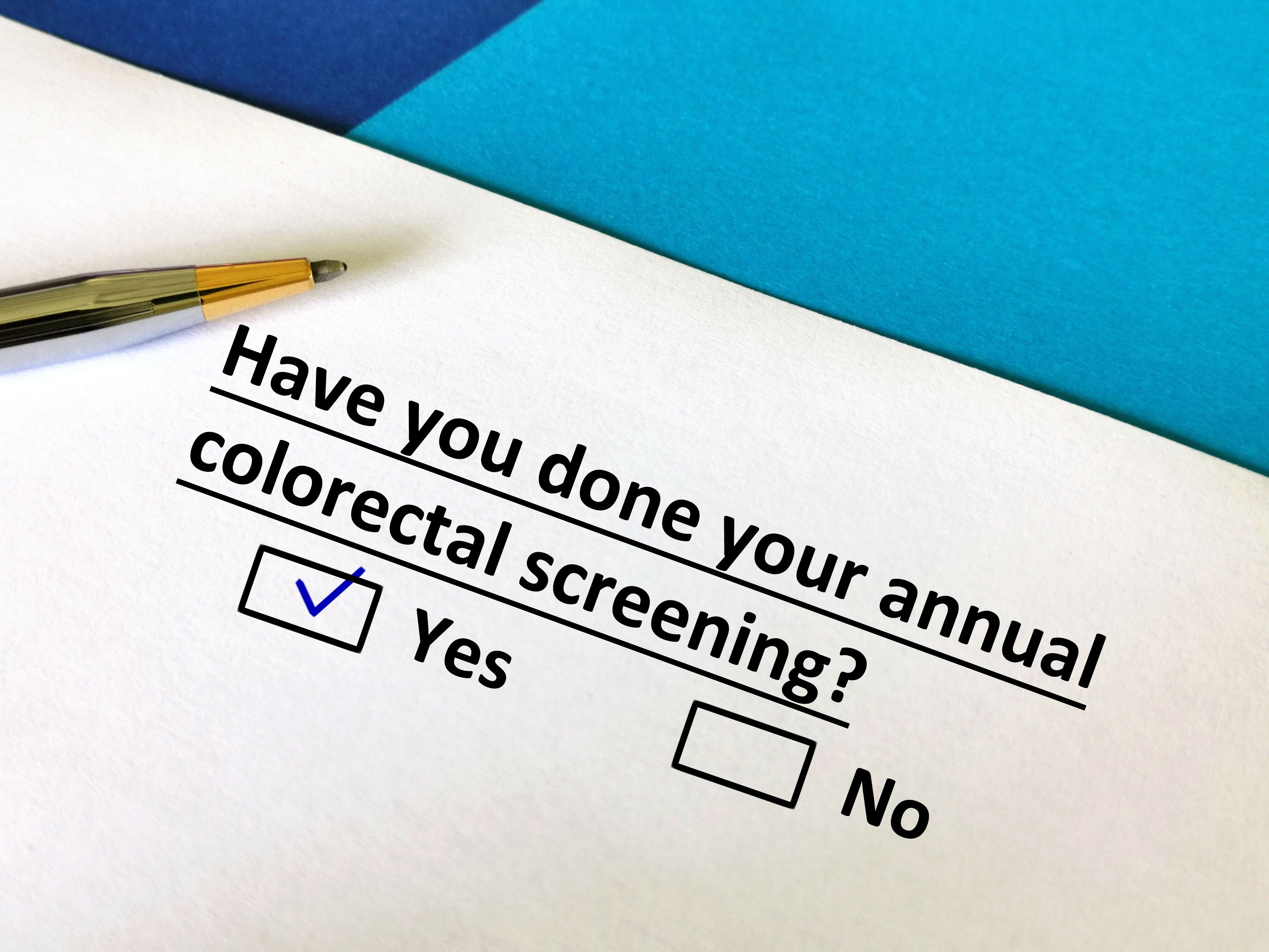 Colorectal screening | Image credit: Richelle – stock.adobe.com