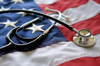 Stethoscope on an American flag | Image credit: MargJohnsonVA - stock.adobe.com