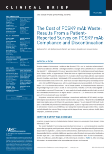 The Cost of PCSK9 mAb Waste: Results From a Patient-Reported Survey on PCSK9 mAb Compliance and Discontinuation