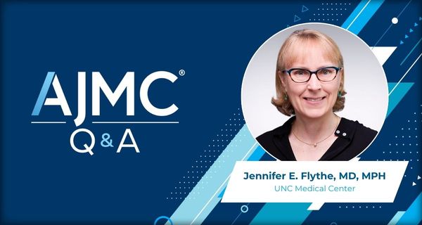 Headshot of Jennifer E. Flythe, MD, MPH, on AJMC Q&A background