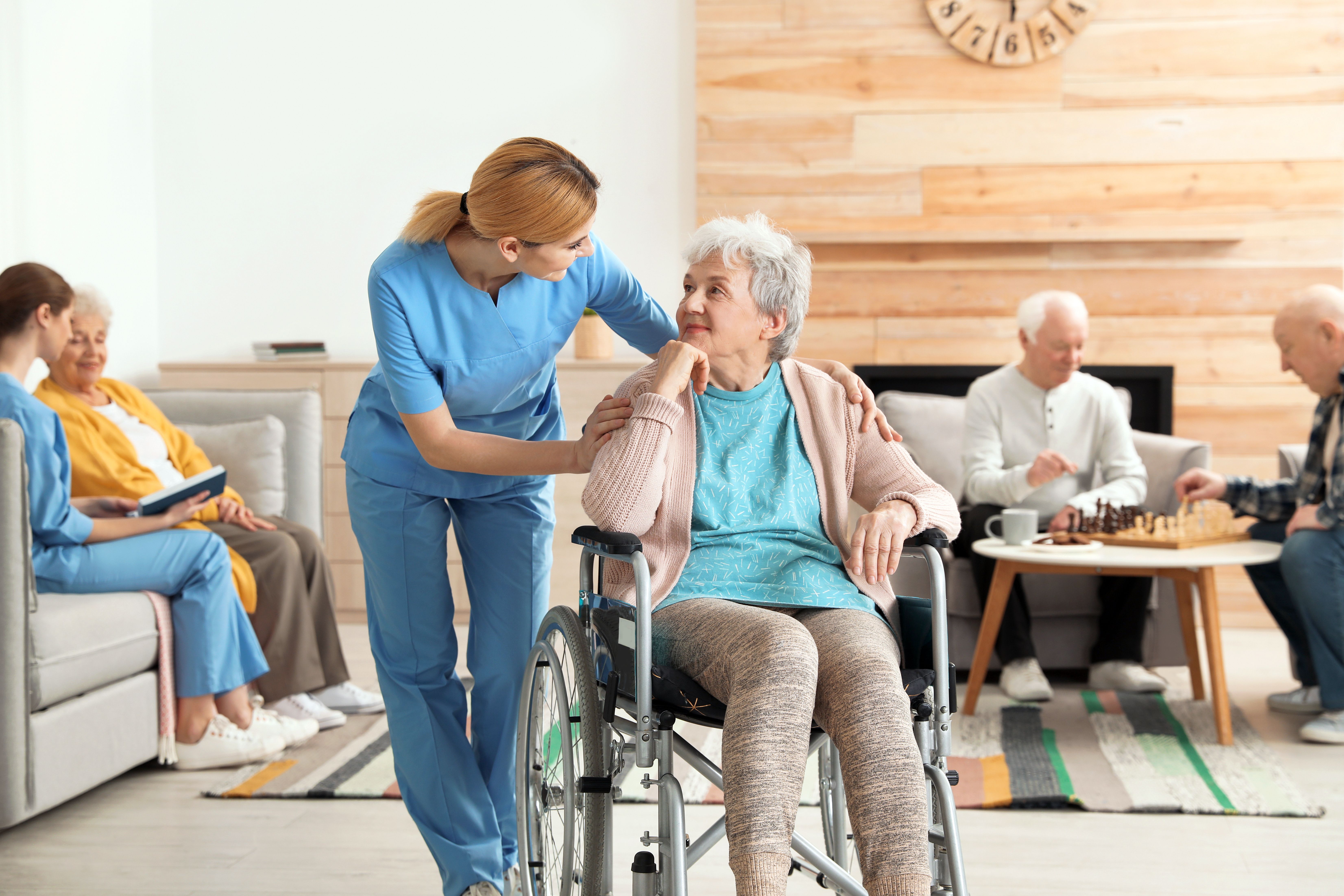 Patients being treated in a nursing home | Image Credit: New Africa - stock.adobe.com