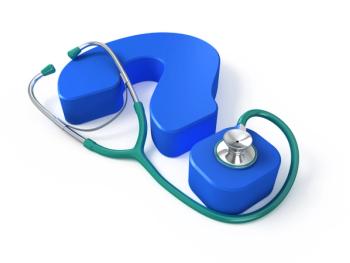 graphic of a question mark with a stethoscope