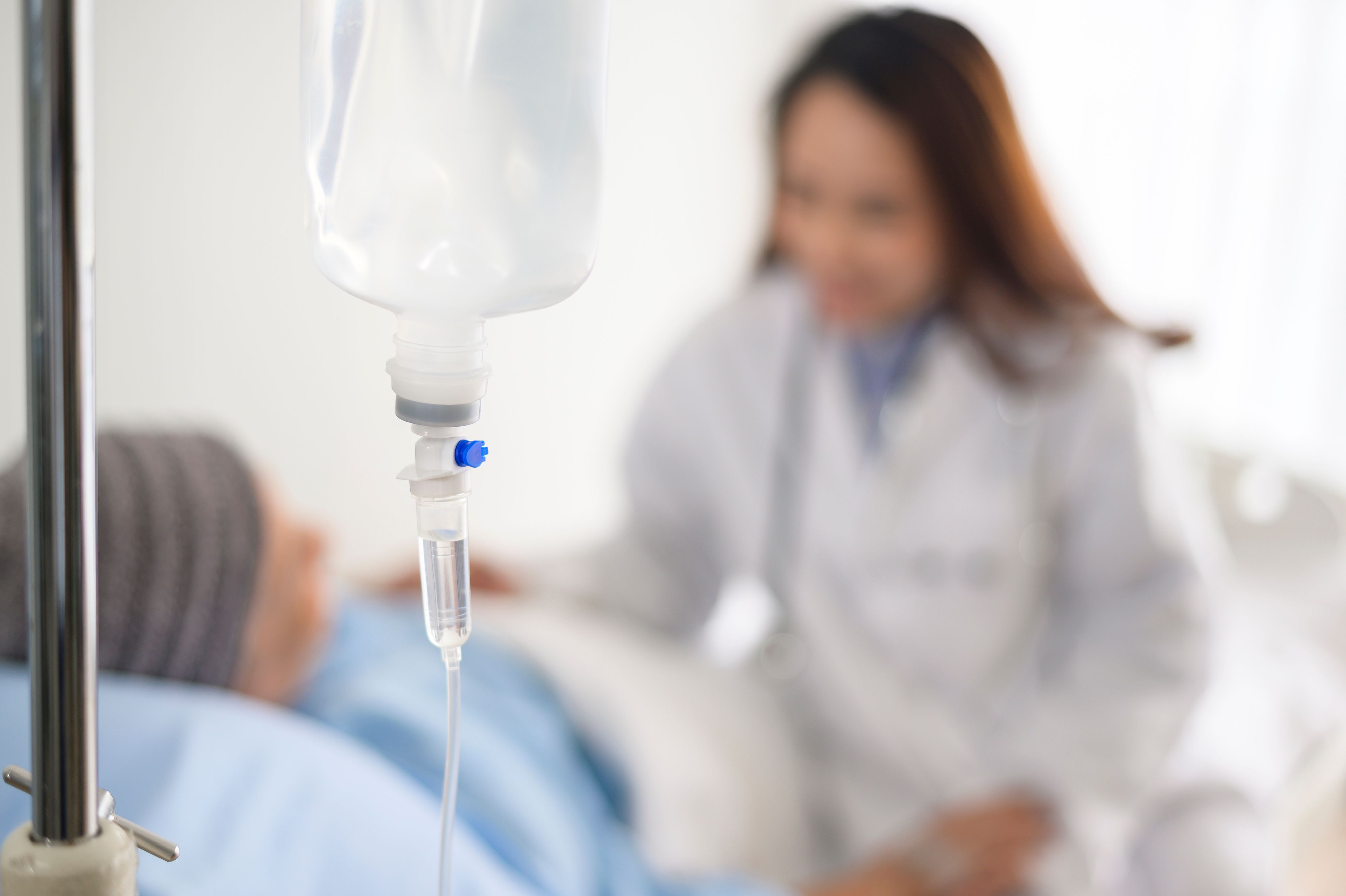 Patient with leukemia receiving treatment | Image credit: tonefotografia – stock.adobe.com