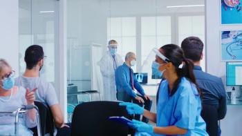 Doctor checking an older mans lungs | Image credit: DC Studio-stock.adobe.com