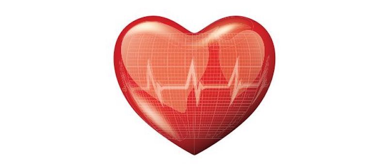 Image of a heart rate