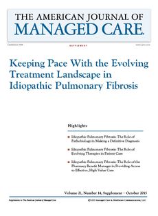 Keeping Pace With the  Evolving Treatment  Landscape in Idiopathic Pulmonary Fibrosis