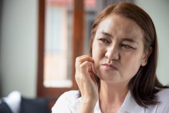 middle aged patient with atopic dermatitis