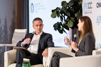 David Eagle, MD, and Alyssa Schatz, MSW | Image credit: Greg Smit for AJMC