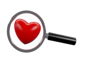 heart check with magnifying glass  | Image Credit: Atlantist studio-stock.adobe.com