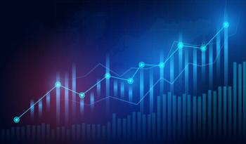 increasing value in line graph