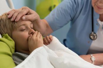 child with fever and cough