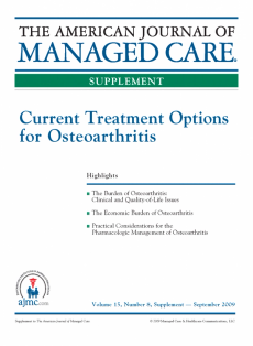 Current Treatment Options for Osteoarthritis