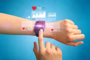 Image of a fitbit-type like device