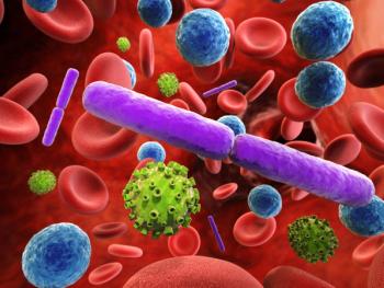graphic depicting infectious molecules