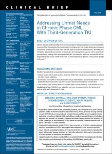 Addressing Unmet Needs  in Chronic Phase CML  With Third-Generation TKI