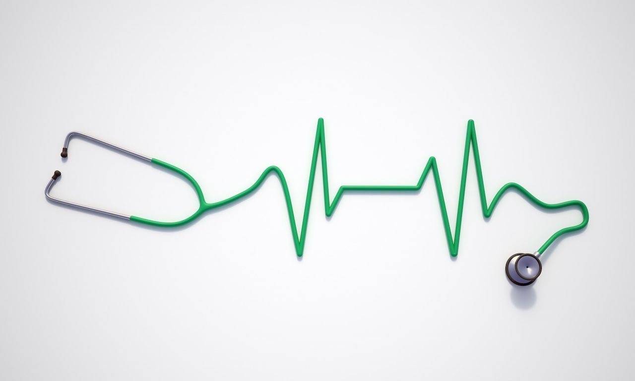 Electrocardiogram shaped stethoscope | Image credit: Mopic - stock.adobe.com