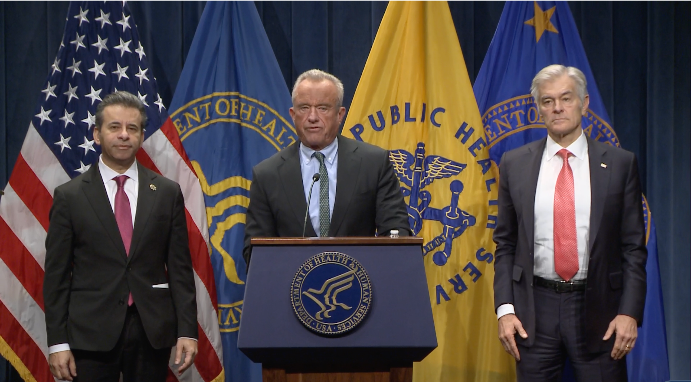 Marky Markary, MD, Robert F. Kennedy, Jr, and Mehmet Oz, MD