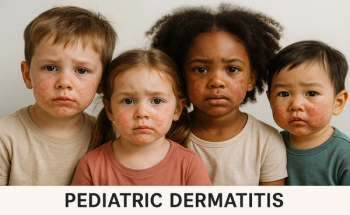 Pediatric atopic dermatitis | Image Credit: Maggie L. Shaw/sora.chatgpt.com