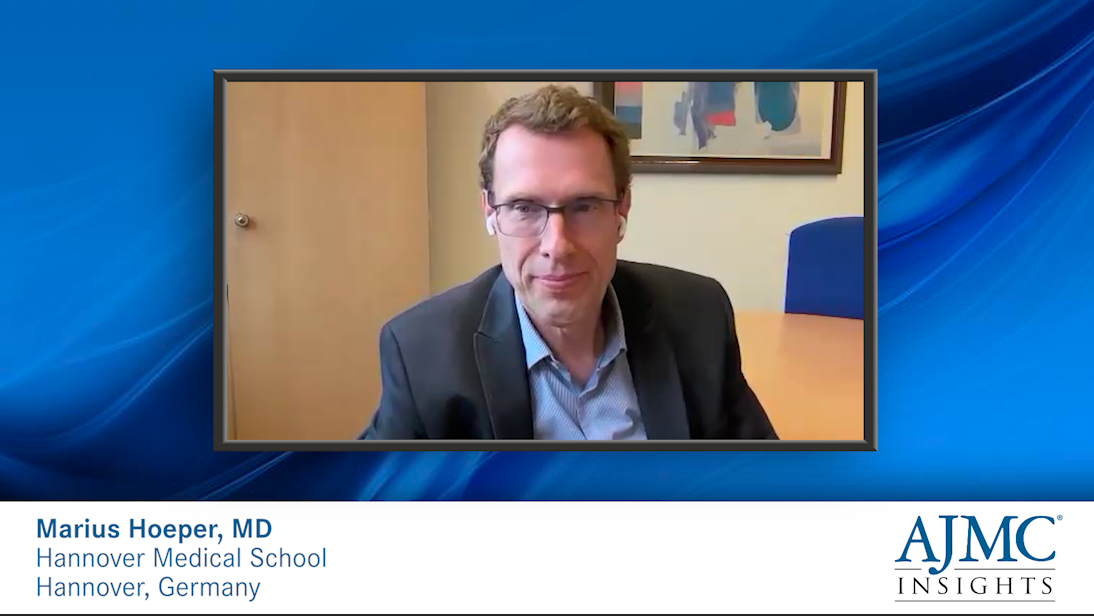 Marius Hoeper, MD, an expert on PAH