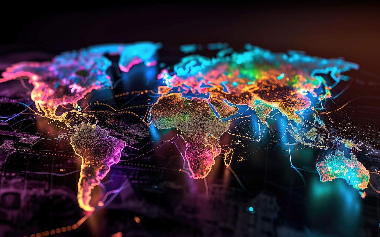 Vibrant abstract image of the world | Image credit: Tasnim - stock.adobe.com