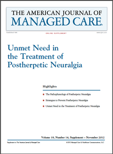 Unmet Need in the Treatment of Postherpetic Neuralgia