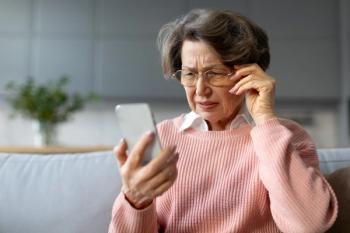 Older woman having problems with vision | Image credit: Home-stock - stock.adobe.com