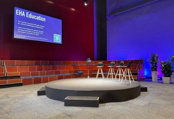 The stage at the EHA2024 Congress where the debate took place | Image Credit: © Christina Mattina