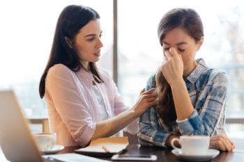 Support for discouraged person.