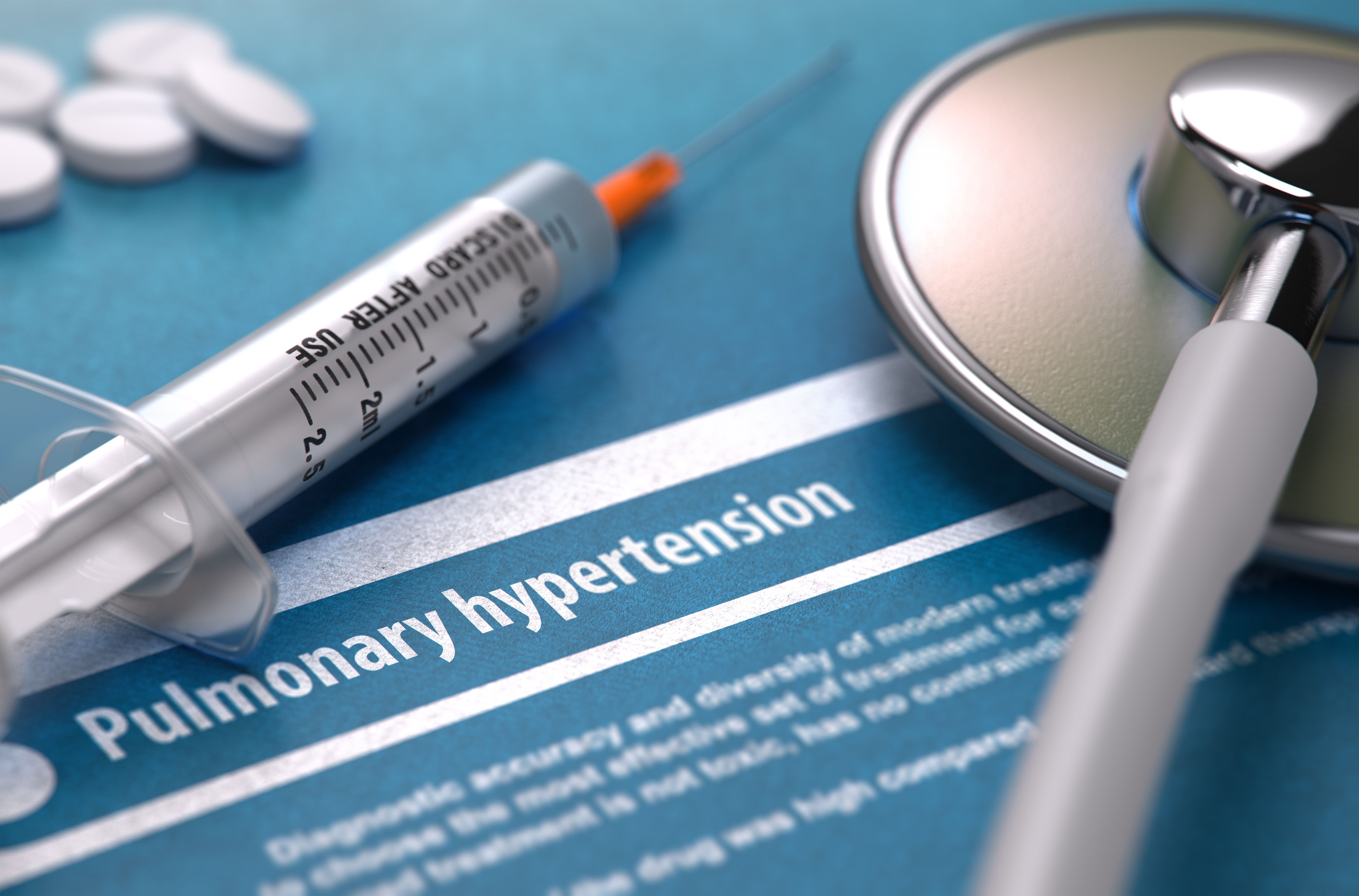 Pulmonary Hypertension Text | image credit: tashatuvango - stock.adobe.com