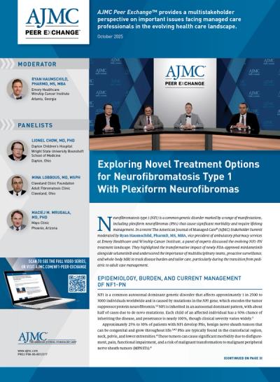 Exploring Novel Treatment Options for Neurofibromatosis Type 1 With Plexiform Neurofibromas