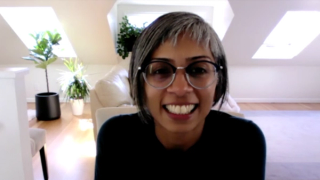 Screenshot of Haley Naik, MD, smiling