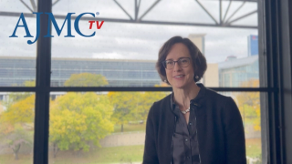 Screenshot of an interview with Kristina Crothers, MD