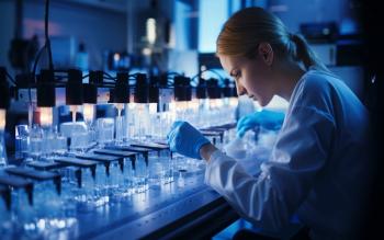A scientist working with microfluidic devices | Image credit: Наталья Евтехова - stock.adobe.com