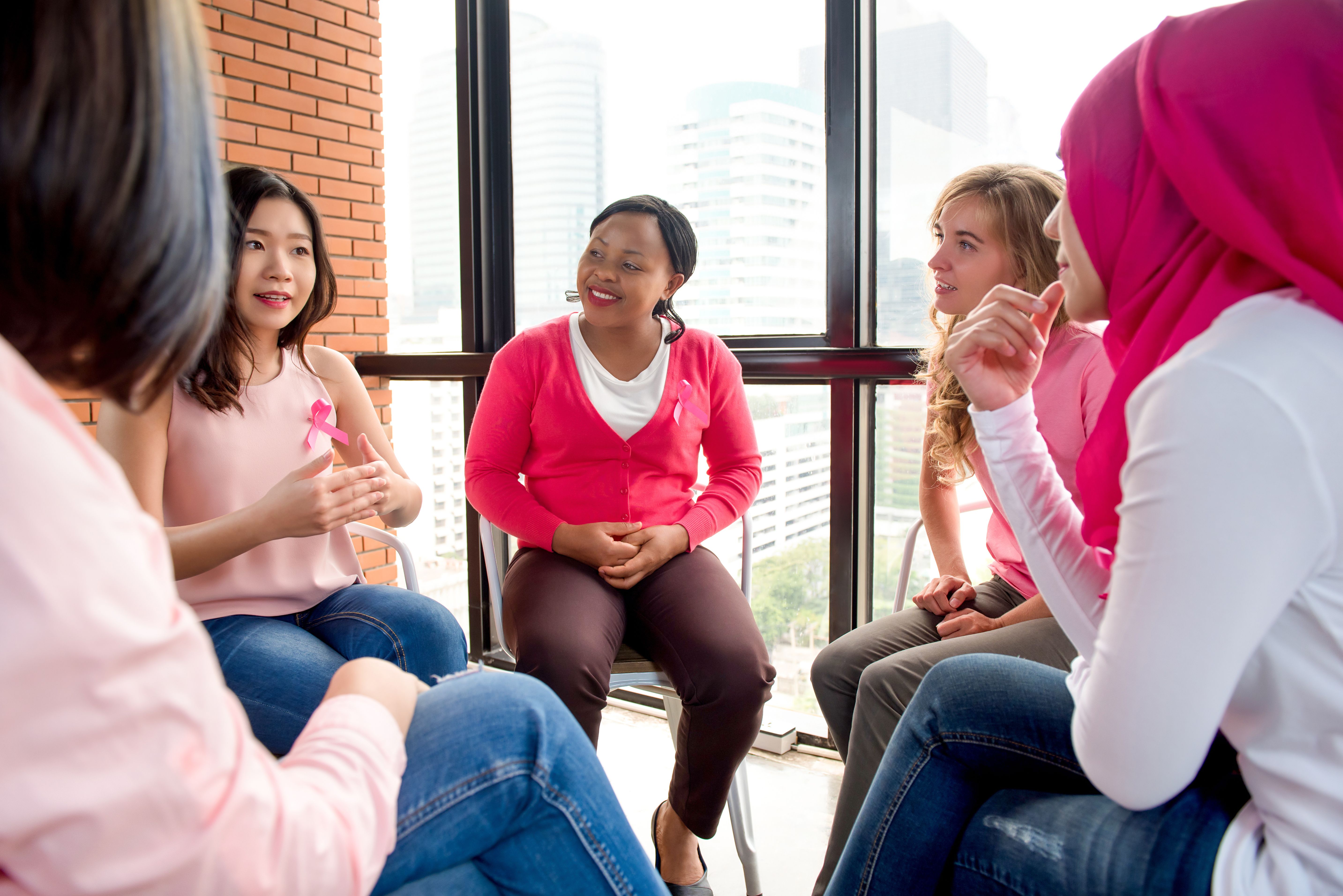Breast cancer support group | Image Credit: Atstock Productions - stock.adobe.com