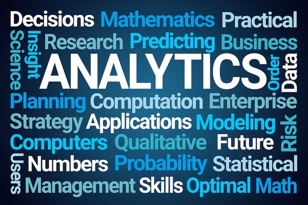 Analytics word cloud | Image Credit: © Robert Wilson-stock.adobe.com