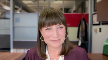Screenshot of an interview with Rebekah Walker, PhD