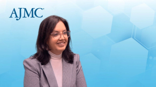 Screenshot of Mary Dunn, MSN, NP-C, OCN, RN, during a video interview
