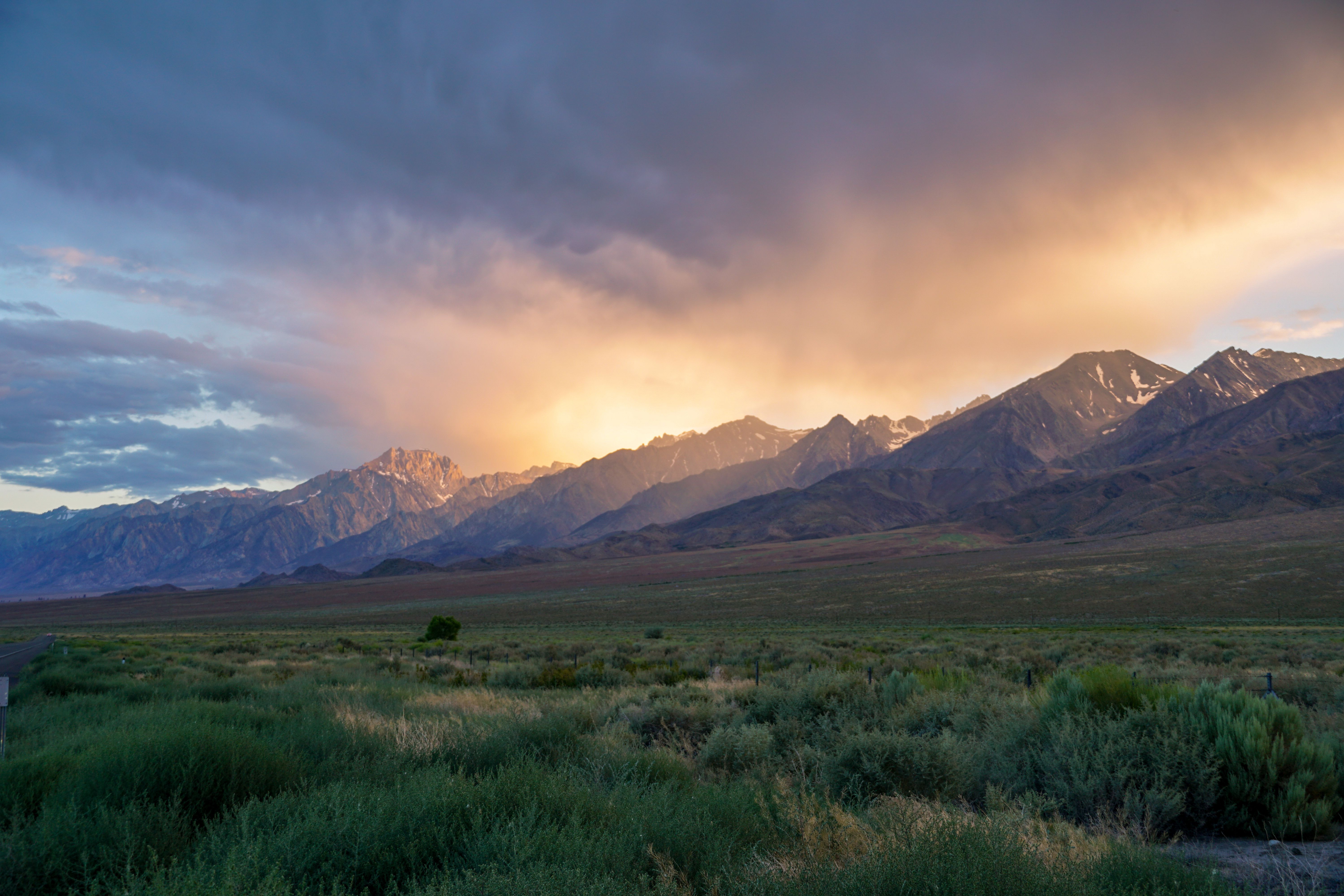 Sunset to illustrate end of life