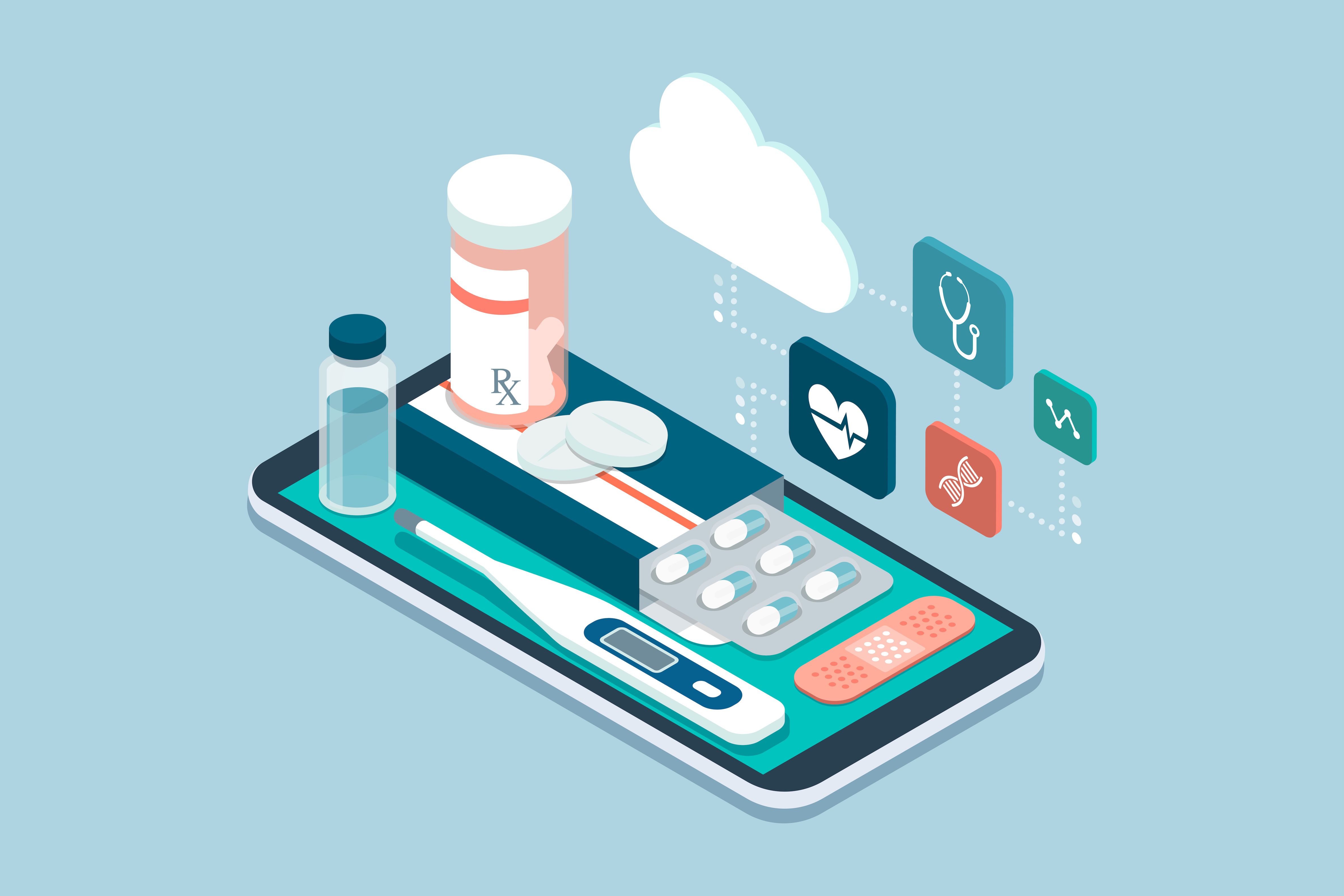 Health care apps. | Image Credit: elenabsl  - stock.adobe.com