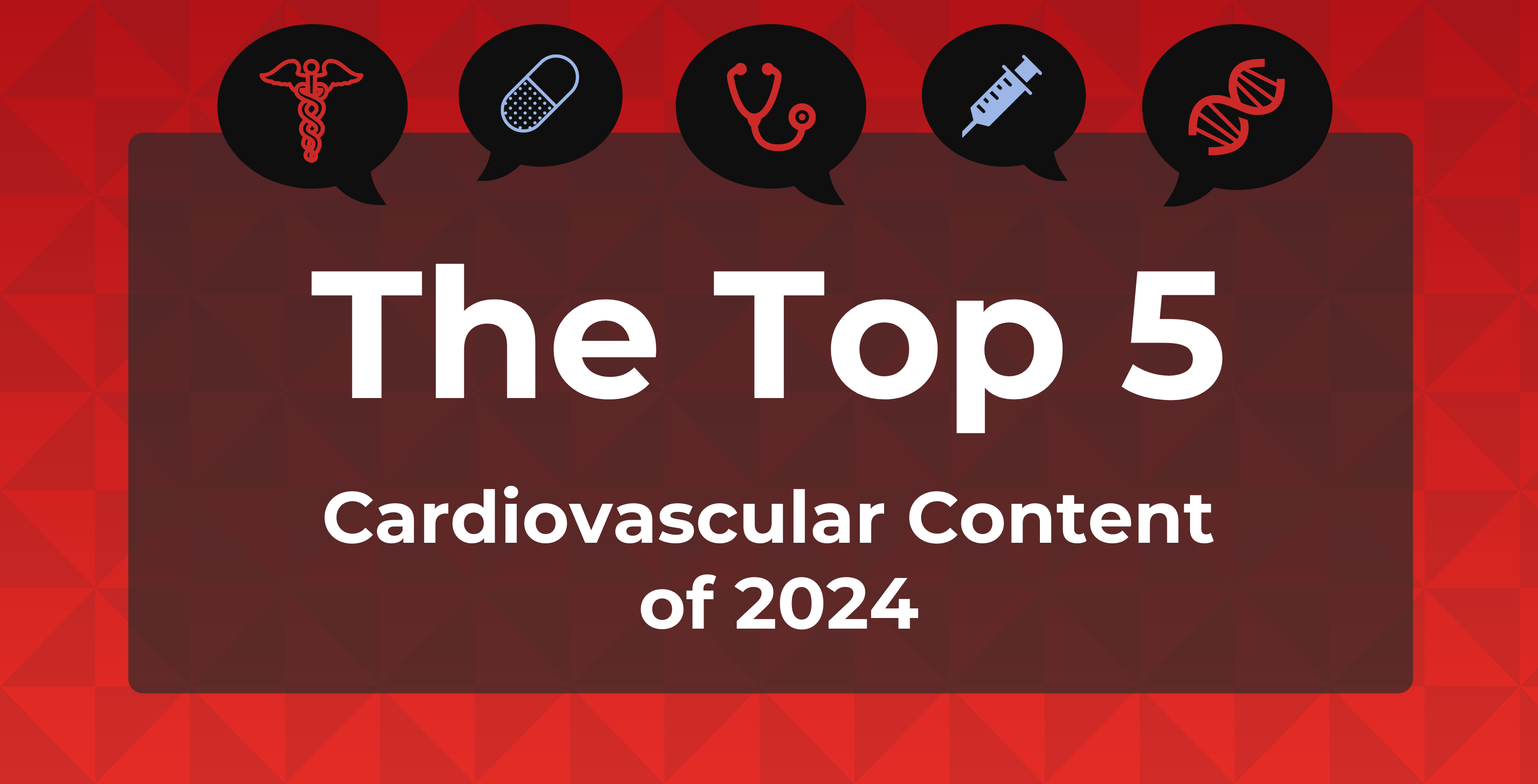 Cardiovascular top 5 of 2024 | Image Credit: Venngage