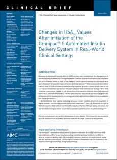 Changes in HbA1c Values After Initiation of the Omnipod® 5 Automated Insulin Delivery System in Real-World Clinical Settings